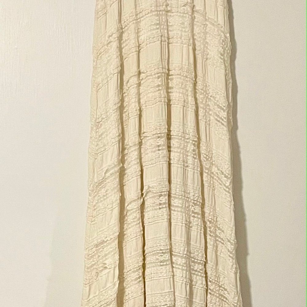 Maxi  lace skirt